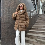 Продается шуба из меха куницы, Самара